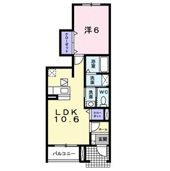 プラ－ジュ　サントゥールⅡの物件間取画像